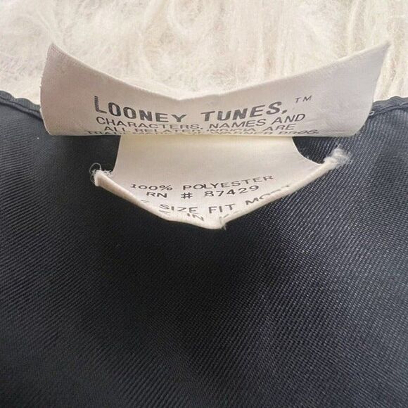 Looney Tunes Vintage 1994 Vest Season's Greetings Christmas Top Unisex One Size - Picture 9 of 11